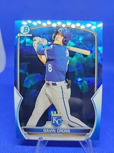 2023 Bowman cromo zafiro Gavin Cross Kansas City Royals #BCP-160 - Imagen 1 de 2