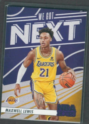 2023-24 Hoops #5 Maxwell Lewis We Got Next - Image 1 of 2