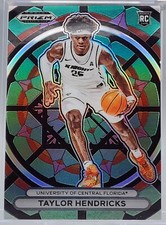 TAYLOR HENDRICKS Stained Glass RC 2023 Panini Prizm Draft Picks