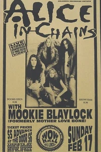 ALICE IN CHAINS CONCERT POSTER QUALITY PHOTO PAPER/CANVAS R492 - Picture 1 of 7