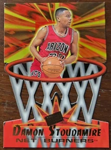 Damon Stoudamire 1996 Press Pass Net Burners Die-Cut RC #33 Arizona Wildcats - Bild 1 von 2