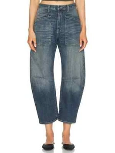 NWOT NILI LOTAN SHON JEANS PANTS CLASSIC WASH SIZE 28 $395 - Picture 1 of 13