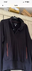 Armani Buttoned Sweatshirt - Picture 1 of 6