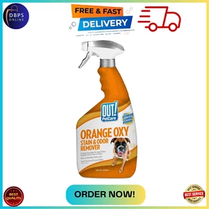 Pet Odor Remover Spray Eliminator Citrus Dog Cat Stain Urine Carpet 32 Ounces - Picture 1 of 9
