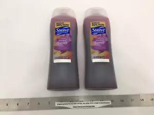 (2) NEW Suave Essentials 18oz Body Wash Cleanser Soap - AMETHYST SUNSET - Picture 1 of 6