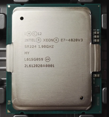 Intel Xeon Ten-Core E7-4820v3 1.90GHz 25 MB Cache Processor CPU LGA2011 SR224 - Image 1 of 1