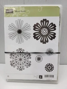 Stampin' Up! Gemischter Bund (Klemm-) Briefmarken 6 Marken 125537 Blumen - Bild 1 von 4