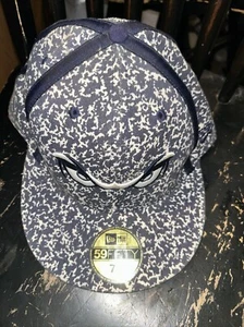 EYES NEW ERA 59FIFTY Größe 7 1/2 59,6 cm Monster Eyes Camouflage Blau - Bild 1 von 9