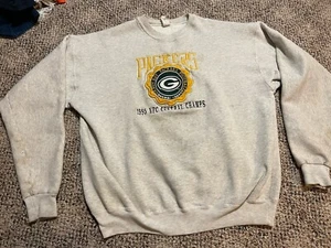 VTG Legend Green Bay Packers 1995 NFC Central Champs Sweatshirt Crewneck XXL - Picture 1 of 6