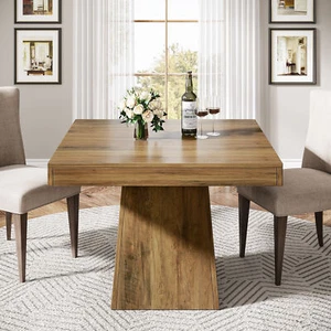 Tribesigns 31.5" Square Dining Room Table Small Dinner Kitchen Table for 4 - Picture 1 of 8