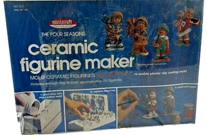 Vintage SELTENE Skilcraft Keramik Die vier Jahreszeiten Keramikfigurenmacher, Formfigur - Bild 1 von 3