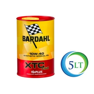 BARDAHL XTC C60 10W40 OLIO MOTORE - 5 LITRI IN 5 LATTINE DA 1 LITRO - Foto 1 di 1