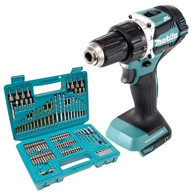 Makita DDF 484 Z Akku Bohrschrauber 18 V 54 Nm Brushless + 102tlg Bit Bohrer Set - Bild 1 von 4