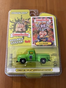 Greenlight GPK Garbage Pail Kids Ford F-100 SDCC 40th Anniversary Adam Bomb - Picture 1 of 2