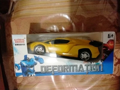 Remote Control Yellow Lamborghini DEFORMA TION - Image 1 of 4