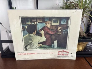 THE SPIRIT OF ST. LOUIS 1957 ORIGINALE LOBBY CARD JAMES STEWART CHARLES LINDBERGH - Foto 1 di 3