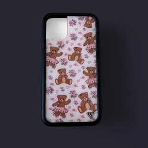Wildflower iPhone 11 Ballerina Teddy Bears Pink Case - Picture 1 of 3