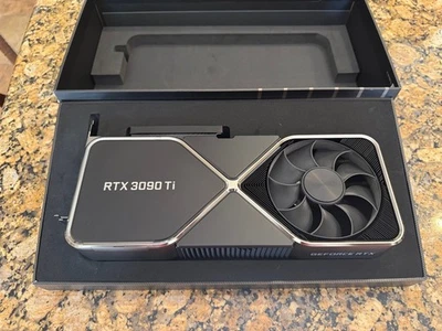 NVIDIA GeForce RTX 3090ti Founders Edition 24GB GDDR6 Graphics Card  - Image 1 of 4