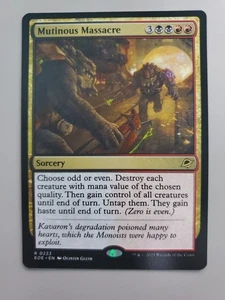 MTG Mutinous Massacre Edge of Eternities Regular Rare - Picture 1 of 1
