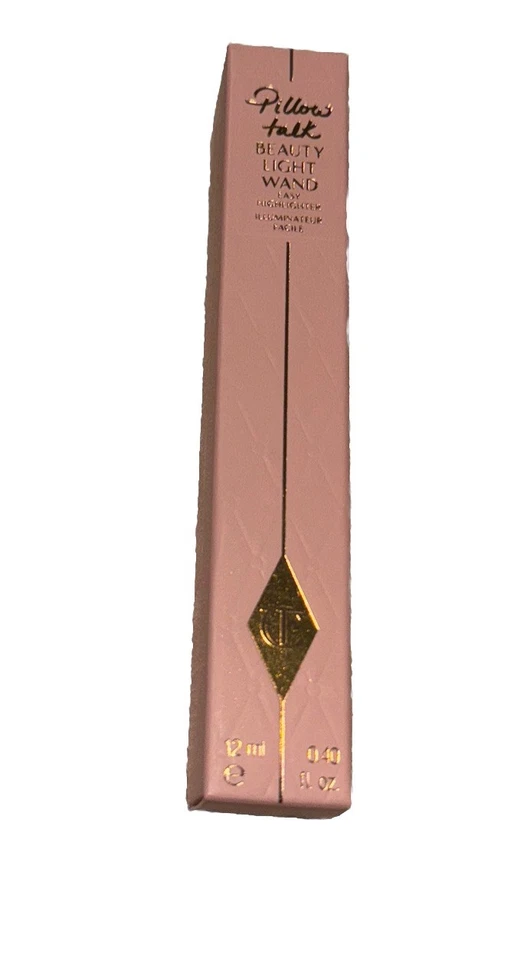 CHARLOTTE TILBURY Beauty Light Wand Pillow Talk 0.40oz. Highlighter NEW With Box - Image 1 of 1