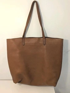 Madewell Transport Tote 100% Leather In English Saddle - Picture 1 of 13