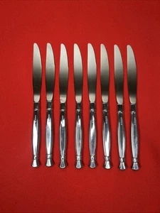 Oneida Act I Coltelli da Pranzo Marca Cubo Posate Acciaio Inox Set di 8 - Foto 1 di 13