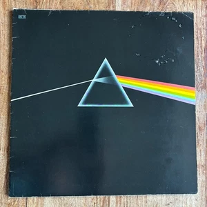 PINK FLOYD - THE DARK SIDE OF THE MOON VG+/EX+ BLUE VINYL LP/ALL INSERTS/1978 - Bild 1 von 11