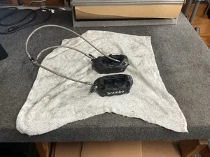 BMW R1200GS R1250GS Front Brembo Brake Calipers Brake Line 34118556206 - Picture 1 of 15