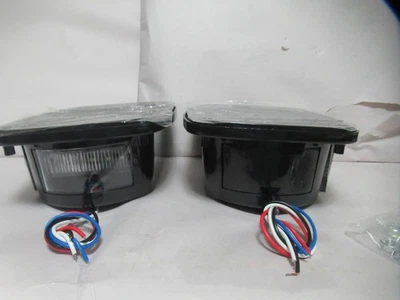 NEW SMOKE Jeep Wrangler  LED Rear Smoke Tail Lights PAIR TJ,YJ,CJ5,CJ7 1979-2006 - Image 1 of 4