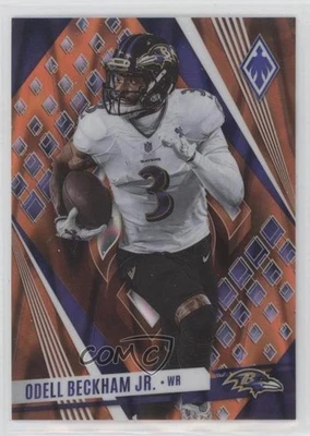 2023 Panini Phoenix Orange Seismic /99 Odell Beckham Jr #60 - Image 1 of 2