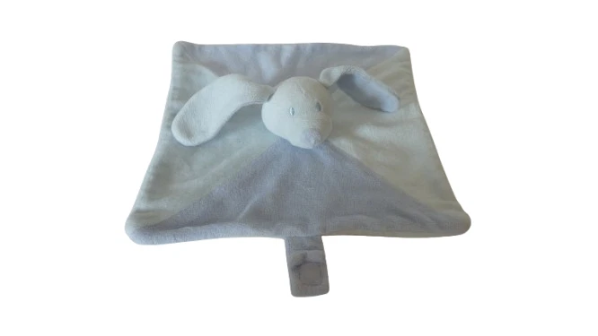 Doudou lapin plat tr�s bon �tat Babou - Photo 1/1