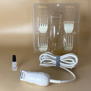 Cortapelos y recortadores Wahl Classic blanco cacahuete con cable con todos los accesorios/paquete y aceite - Imagen 1 de 9