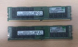 Samsung 32GB 2Rx4 PC4-2400T-RA1-12-MCO M393A4K40CB1-CRC4Q-CRC ECC Reg Server Ram - Picture 1 of 2