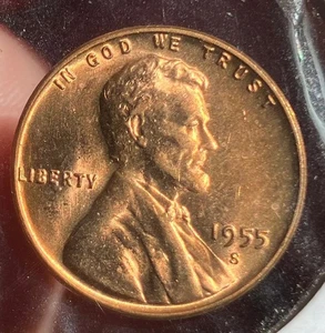READ AD!! 1955 S San Francisco Double Die Obverse Lincoln Wheat Penny 1C DDO - Picture 1 of 9