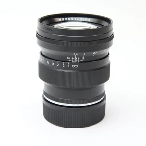 Voigtlander NOKTON 75mm F/1.5 Vintage Line Asph VM Black -Near Mint- #567 - Picture 1 of 12