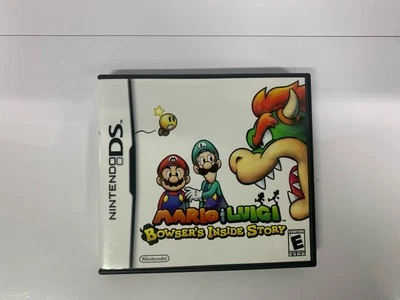 Mario & Luigi Bowser’s Inside Story - Nintendo DS Estuche y papeles SIN JUEGO Foto 1 de 3