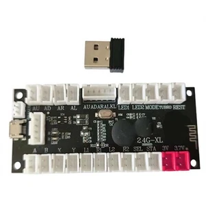 Joystick Encoder 2.4G Zero Delay Arcade Gioco Controller Scheda Fai da Te5396 - Foto 1 di 6