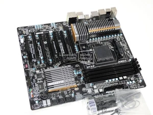 GIGABYTE GA-990FXA-UD7 Gaming Mainboard AMD So.AM3+ DDR3 EATX - Picture 1 of 2
