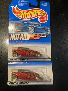 Hot Wheels Factory Error Phaeton Wrong Rear Wheels Includes Correct Car – RARE - Picture 1 of 5