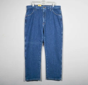 NWT Rustler Regular Fit Blue Denim Jeans Size 40 x 30 - Picture 1 of 3