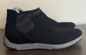 Dansko Women’s Size 38 / 7.5 - 8 Lizette Nubuck Black Waterproof Shoes - Picture 1 of 16