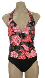 KECHIKA SWIMWEAR NWT ASST Prints WOMEN'S TANKINI TOP SZ 6 8 10 12 14 - Picture 1 of 7