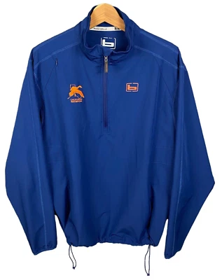 BANDED GEAR Jacket Mens 2XL Blue 1/4 Zip CALIFORNIA WATERFOWL Light Pullover - Image 1 of 4