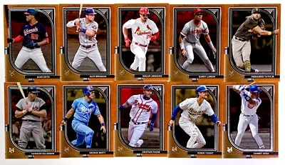 2021 Topps MUSEUM COLLECTION BASEBALL - Base Cards COPPER 1-100 U-Pick!!! - Image 1 of 4