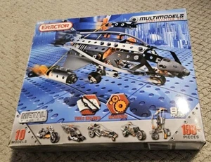 Erector Multi Models Construction Set 5550 Complete - Picture 1 of 23