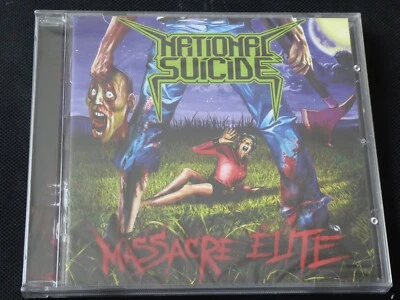 National Suicide - Massacre Elite (SEALED NEW CD 2017) ft Members of Racket - Image 1 of 4