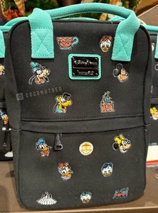 2024 Disney Parks Mickey And Friends Castle Canvas Backpack Loungefly New 💥 - Picture 1 of 1