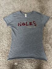 NOLES FLORIDA STATE UNIVERSITY FSU T-shirt Collegiate Fan Women's Size MEDIUM