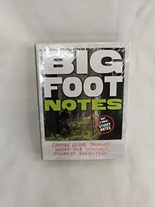NEU! Bigfoot - Haftnotizen - Neuheit Fußform & Notizbuchform 4" x 3" - Bild 1 von 4