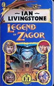 Fighting Fantasy 54 - Legend of Zagor - 1./5. Ed. (Black Dragon) - B/C+/B- - Imagen 1 de 7